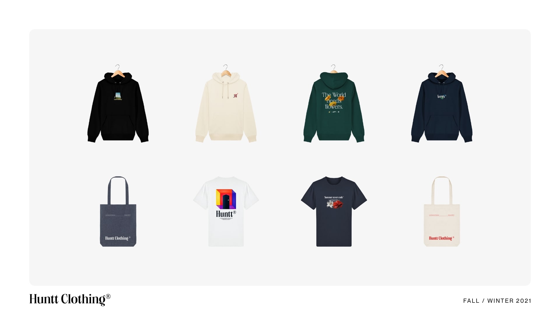 Huntt FW21 collection overview
